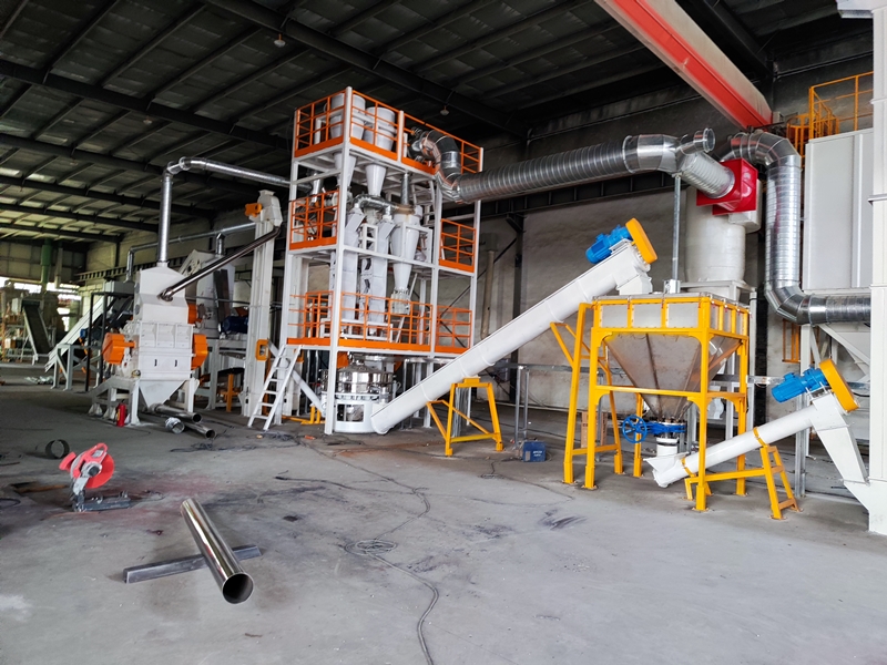 孝感某供銷社廢電路板雙重力分選生產線自控系統